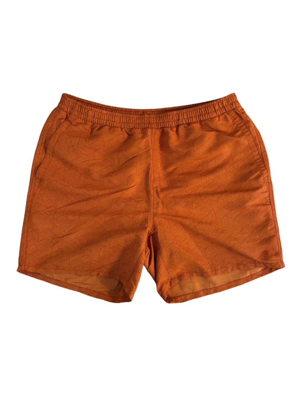 Uniqlo Orange Pattern Trunks